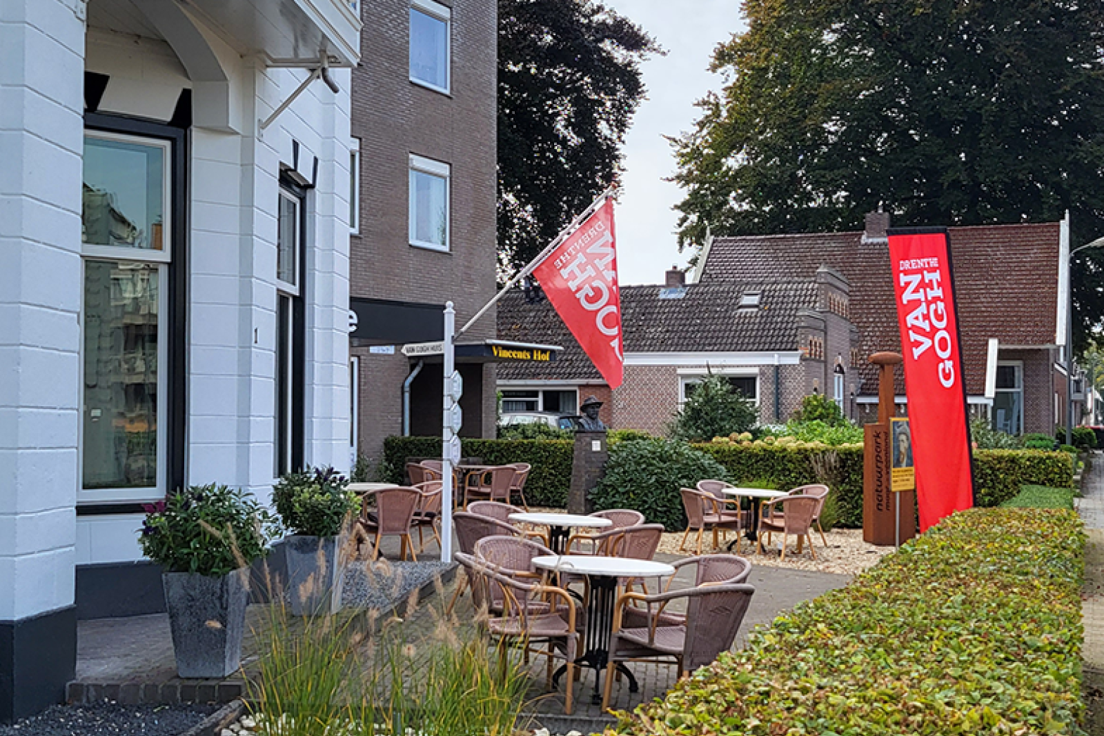 Van Gogh Drenthe vlaggen