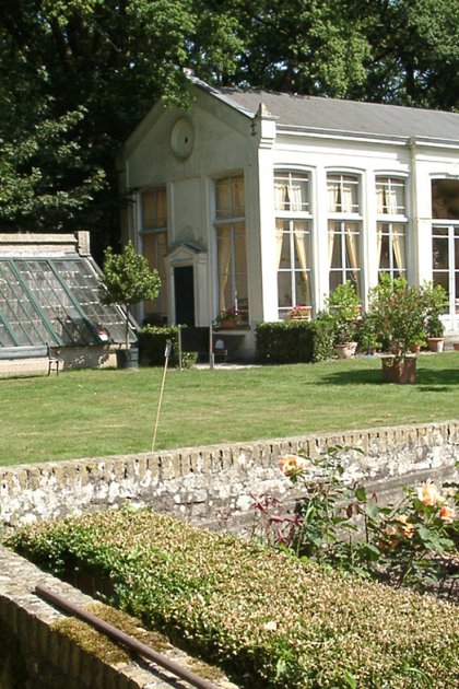 De oranjerie van Landgoed Oranjestein