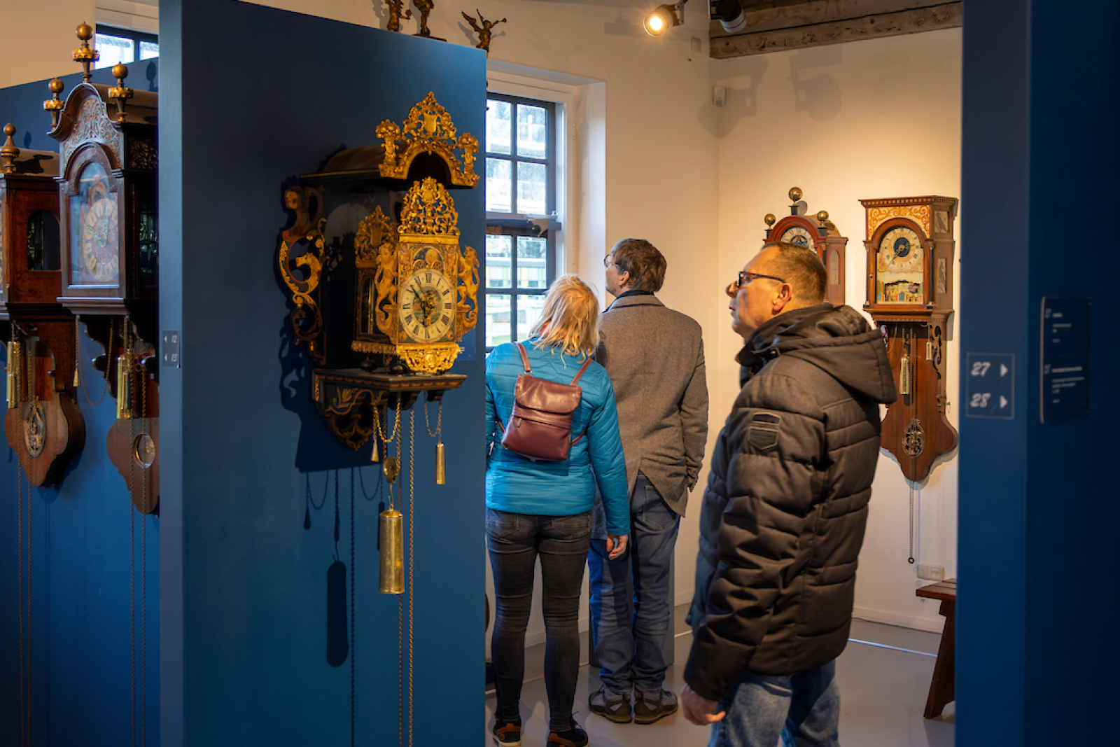 Bezoekers in Museum Joure tijdens de Open Museum Maand