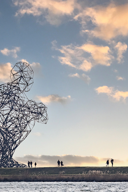 Kunstwerk Exposure door Antony Gormley