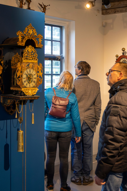 Bezoekers in Museum Joure tijdens de Open Museum Maand
