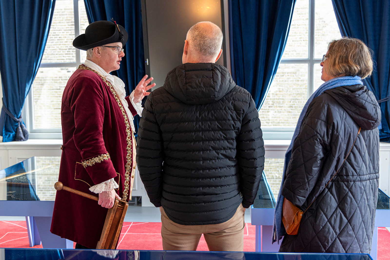Bezoeker Museum Sloten tijdens Open Museum Maand