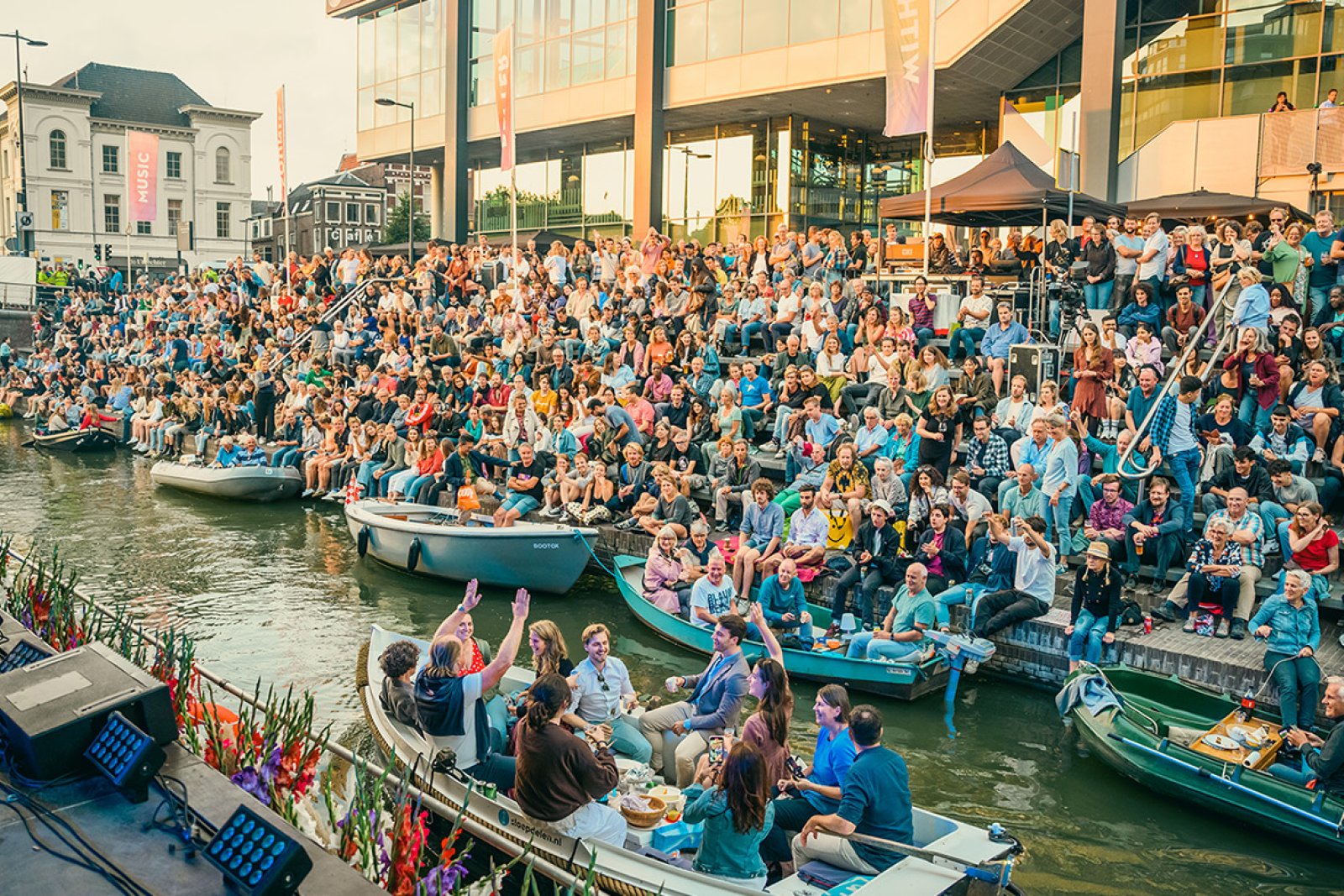 Slotconcert van Rondje Singel in Utrecht