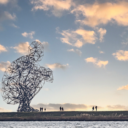 Kunstwerk Exposure door Antony Gormley